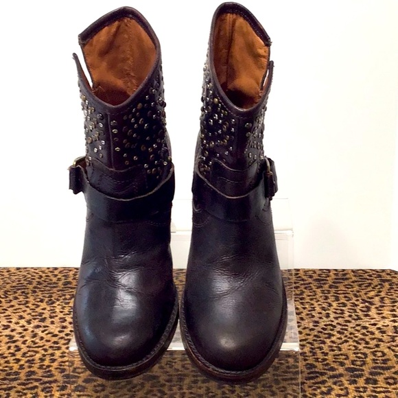 LUCKY BRAND “Hidee2” ankle boots studded 8 EU38 - Picture 10 of 12